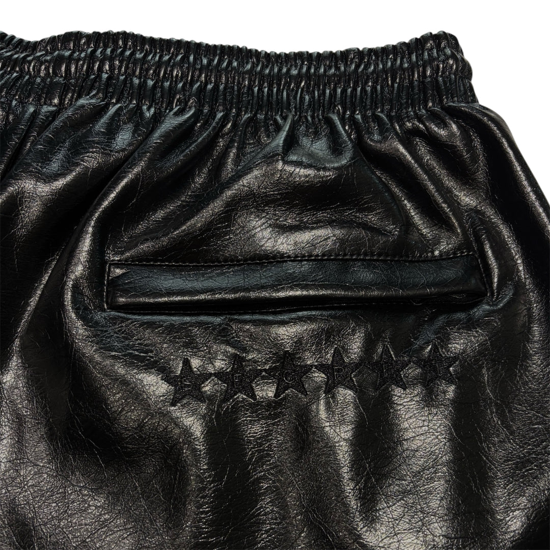 SECRET LEATHER SHORTS