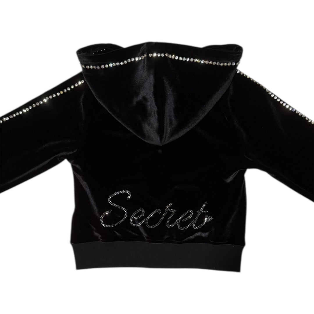 SECRET WOMENS VELVET TRACKSUIT
