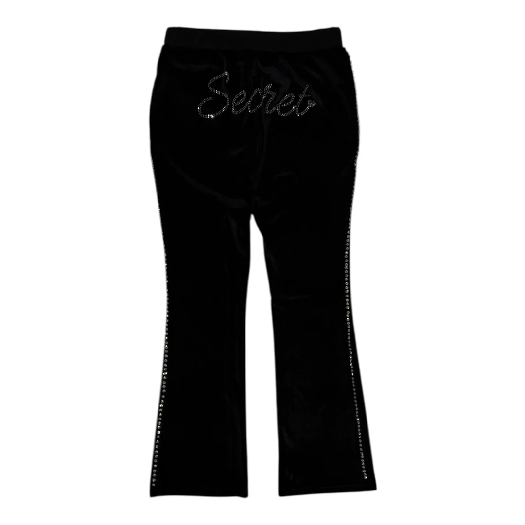 SECRET WOMENS VELVET TRACKSUIT
